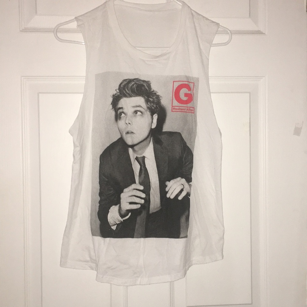 Gerard way muscle tank